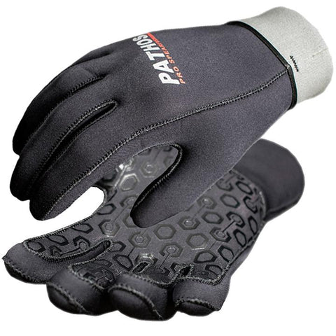 Pathos Black Metalite Gloves 3mm - FreedivingWarehouse