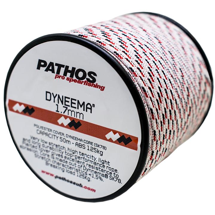 Pathos Dyneema Cord 1.7mm White 50m - FreedivingWarehouse