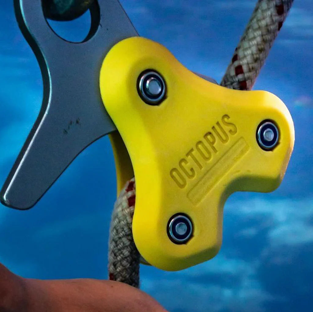 Octopus Freediving Pulling Systems Classic Yellow - FreedivingWarehouse