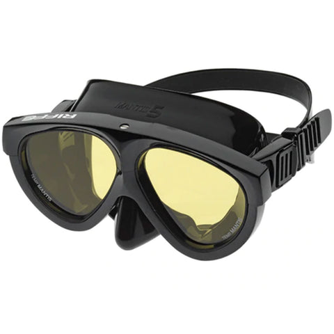 Riffe Mantis 5 Mask Amber Lens - FreedivingWarehouse