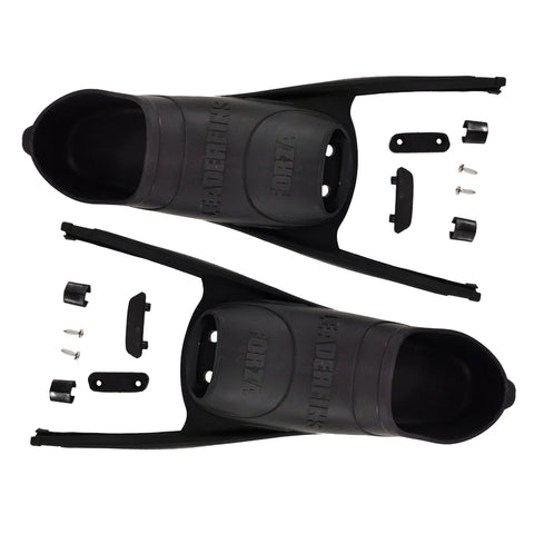 Leaderfins Forza Foot Pockets With Assembly Set - FreedivingWarehouse