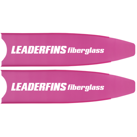 Leaderfins Pink Ice Stereoblades - FreedivingWarehouse