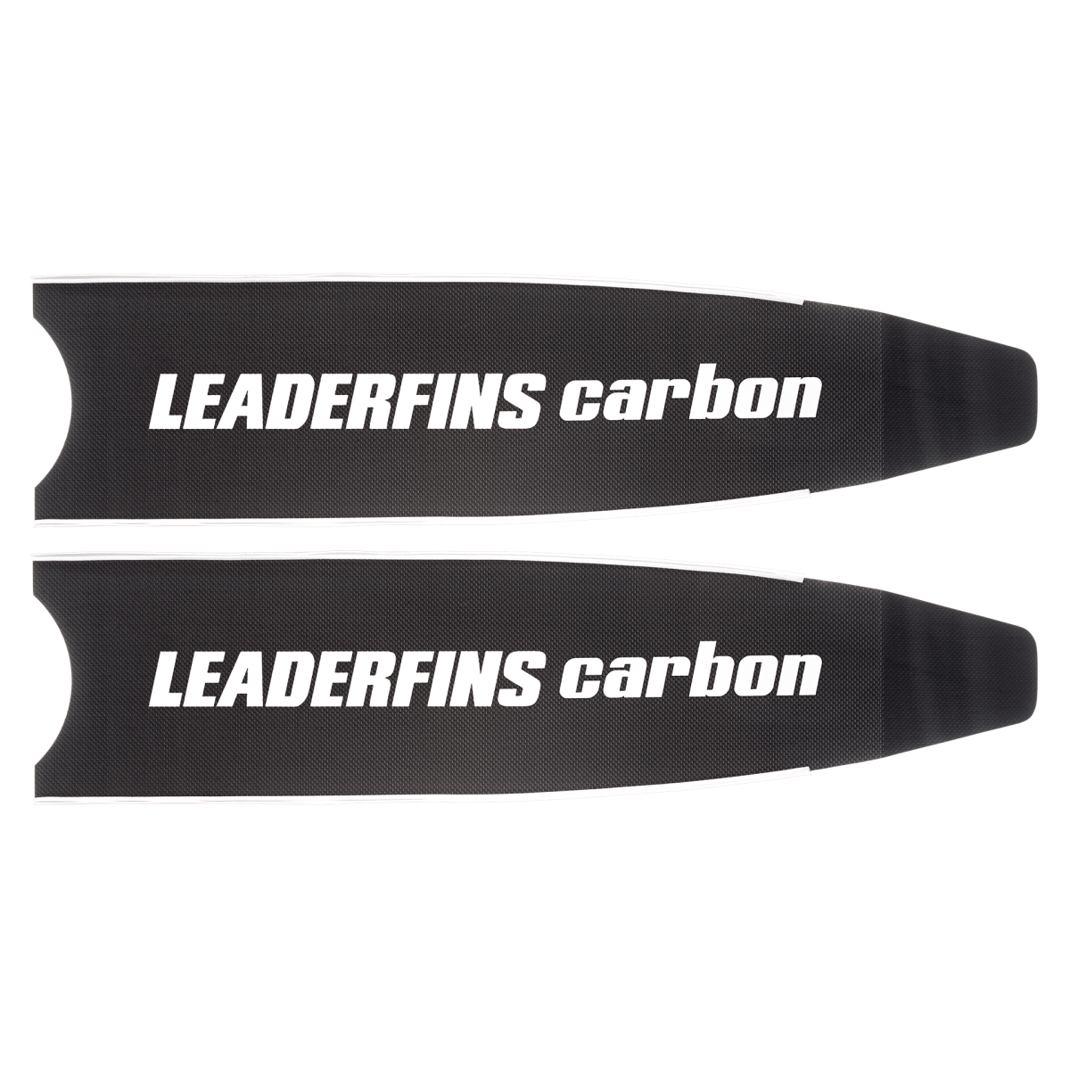Leaderfins Pure Carbon Black - FreedivingWarehouse
