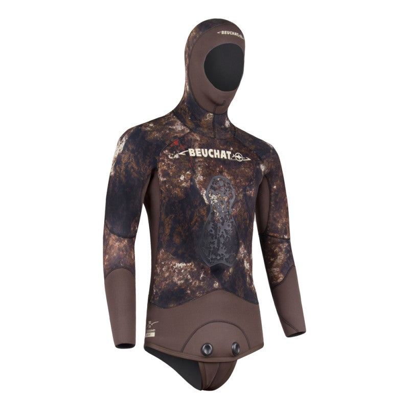 Beuchat Rocksea Trigocamo Wide 3mm Jacket - FreedivingWarehouse