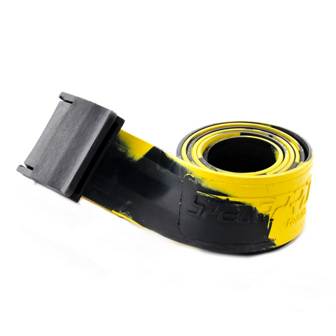Spear Pro Weight Belt With Safety Buckle Black/Yellow - FreedivingWarehouse